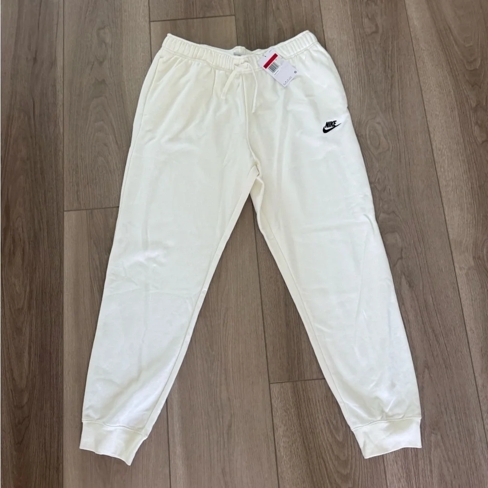 Nike Sportswear White Joggers